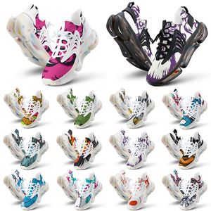 Chaussures de douane Hommes Femmes Chaussures de course DIY Multis Couleur Noir Blanc Rouge Rose Vert Violet Hommes Personnalisés Sports de plein air Baskets Baskets Modes de jogging