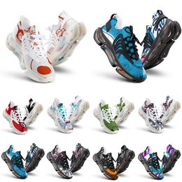Chaussures douanières masculines Femmes Runnings Shoe Color89 Black Blanc Blue Blue Reds Oranges Mens Customalisets Outdoors Sports Sneaker Trainer Walking Jogging