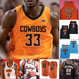 Customzied Javon Small Isaiah Miranda NCAA Oklahoma State Basket OSU John-Michael Wright Weston Church Mike Marsh Brooks Manzer Justin McBride Carson Sager