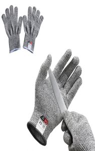 Gants résistants aux coupures Gants de coupe de sécurité de qualité alimentaire Niveau 5 Protection Gant d'assurance du travail pour le bois d'huîtres de cuisine Ca8571107