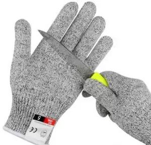 Snijd resistenthandschoenen Veiligheidsbescherming BAKEWARE KITE-VLYING SNOVE-handschoen voor keuken Snijden Vlees Oyster Shucking Men Worse Outdoor Fishing Gloves C0802