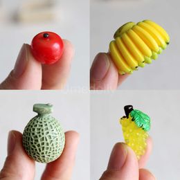 Mignon 1/12 à échelle miniature poupée house mini simulation de fruits banane pomme aliments pour blyth sool house accessoires