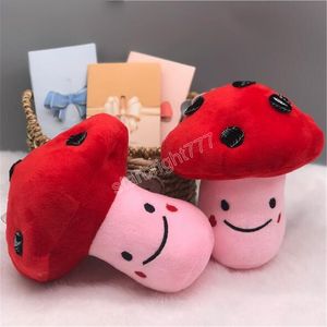 Mignon 18cm champignon en peluche peluche légumes en peluche petit pendentif cadeau de vacances