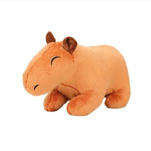 Leuke 20 cm mode capybara ontwerp gevuld pluche speelgoed pluizig gesneden speelgoed gevulde pp cotton kids festival cadeau