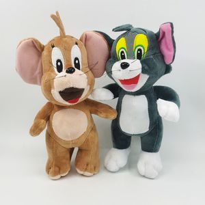 Mignon 25 cm mode chat souris animaux en peluche jouets moelleux en peluche peluche PP coton enfants Festival cadeau