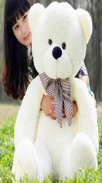 Schattige 80 cm teddybeer knuffel Mooie gigantische beren Enorme gevulde zachte dierenpoppen Kinderspeelgoed Verjaardagscadeau voor vrouwen Vriendin Lover3357675