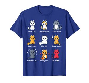 Cadeaux d'amant de chat de T-shirt doux doux moelleux mignon adorable de chat