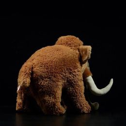 Linda vida silvestre africana Rhinoceros Elephant Hippo Plush Doll Lave Lave Lave Plan de peluche Modelo de juguetes Modelo de Navidad Regalos de Navidad