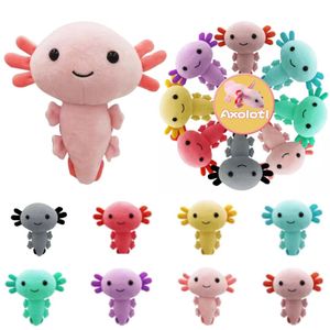 Schattige Dieren Axolotl Knuffel Pop Gevulde Plushie Pulpos Pluche-Zacht Kussen-Speelgoed Kinderkamer Bed Decoratie speelgoed Kids Gift