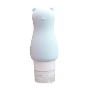 Mignon Animal Silicone Voyage Bouteilles Cosmétique Shampooing Lotion Conteneur Tube Squeeze Voyage Accessoires Bouteille Rechargeable