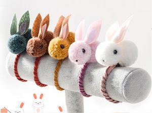 Bandes de cheveux Style lapin animaux mignons, bandeau oreilles de lapin en peluche tridimensionnel en feutre pour enfants filles, accessoires de cheveux