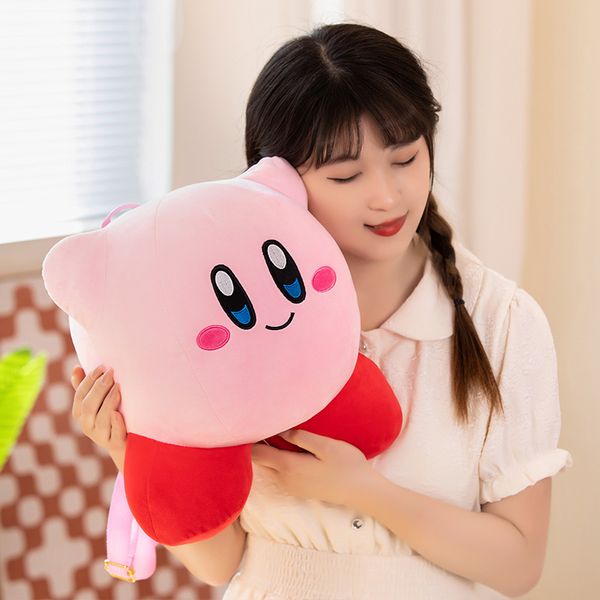 Sac à dos en peluche personnage animé mignon kabi grand jouet en peluche vente en gros 30cm cadeau de vacances