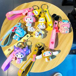 Leuke Anime Sleutelhanger Charm Sleutelhanger Fob Hanger Mooie Knuffelbeer Creatieve Pacha Hond Pop Paar Studenten Gepersonaliseerde Creatieve Valentijnsdag Cadeau A8 UPS