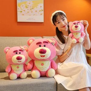 Leuke avocado's Bear Knuffel Cartoon Sofa Kussens Pluche Poppen Kawaii Kids Verjaardagscadeau Decor