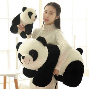 Schattige baby grote gigantische panda beer pluche knuffelige speelgoedpop dieren kussen cartoon kawaii poppen meisjes minnaar geschenken wj151 j220729