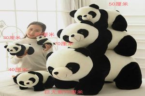 Schattige Baby Grote Reuzenpanda Beer Pluche Knuffel Pop Dieren Speelgoed Kussen Cartoon Kawaii Poppen Meisjes Minnaar Geschenken WJ151 2107065921767