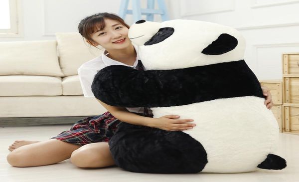 Mignon bébé gros Panda géant ours en peluche peluche poupée animaux jouet oreiller dessin animé Kawaii poupées filles cadeaux Knuffels 20T02743811353