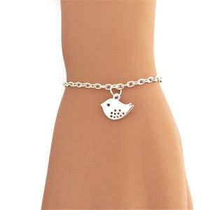 Schattige baby vogel bedel armband kleine vliegende mus armband kleine zwaluwarmbanden voor vrouwen sieradencadeau