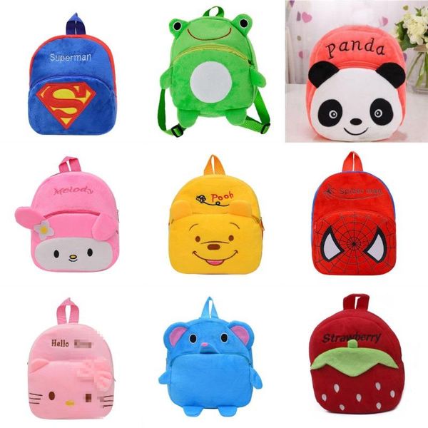 Mignon bébé enfants en peluche livre sac à dos maternelle éducation précoce petit livre sac édition coréenne poupée dessin animé Anime