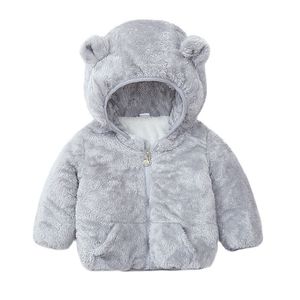 Mignon bébé filles veste enfants garçons manteaux avec oreille sweat à capuche printemps automne fille vêtements infantile manteau polaire pour vêtements pour enfants 211204