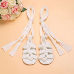 Schattige babymeisjes topriem sandalen pasgeboren zachte rubber zool prewalker schoenen 0-18 maanden