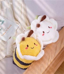 Migne Bee Plush Toy Animal Doll Oread Baby Charft Garzar Garçon Adult Adver Yirthy Gift Home Room Decoration 30cm8297335