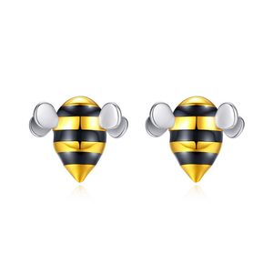 Leuke Bee Stud Earring Women Insect Bees Oorbellen Voor Gift Party Mode-sieraden Accessoires