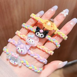 Leuke Candy Kuromi Meisjes Haarbanden Kids Elastieken Haarbanden Haar Accesorios Kinderen Elastiekjes Haren Touw Hoofddeksels 2198