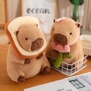 Schattige Capybara knuffel, 11,8 inch Capybara knuffelspeelgoed, Capybara knuffel speelgoed huisdecoratie, voor jongens en meisjes
