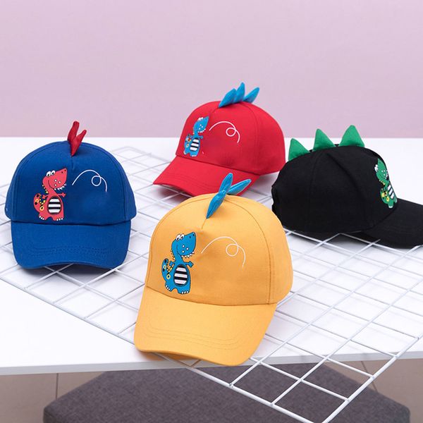 Mignon dessin animé animaux casquette de Baseball pour enfants été réglable garçons filles Hip Hop chapeau extérieur Snapback casquettes de Baseball casquette