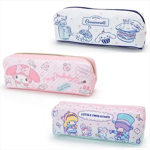 Cute Cartoon Cinnamorol My Melody School Potlood Case Pen Tas Voor Meisjes Kids Dames Kleine Make-up Pouch Storage Cosmetische Tas