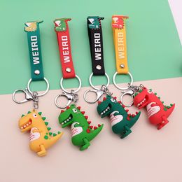 Leuke Cartoon Dinosaurus Sleutelhanger Mooie Sleutelhanger Schooltas Rugzak Decoraties Hanger Sleutelhanger Vrouwen Tas Charm