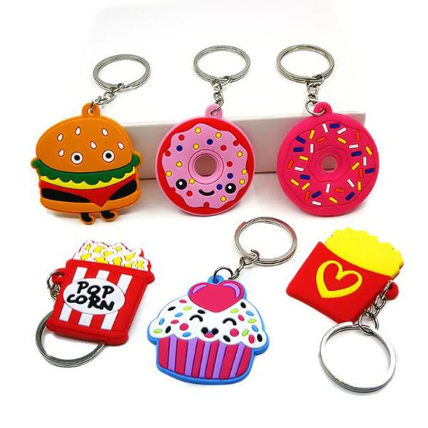 Keychains caricatures mignons PVC PVC Anneau Pendant Accessoires Fashion Accessoires de haute qualité Poutenir la décoration de support de haute qualité