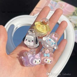 Mignon dessin animé glitter kids hairclip kuromi mélodie hair clip hair accessories girlpin head hair griffes