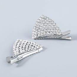 Leuke Kat Oren Haar Clip Dames Meisje Sparkly Rhinestone Barrettes voor Gift Party Mode Haaraccessoires