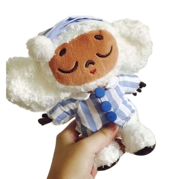 Lindo chebeburoashka juguete de peluche grandes ojos mono con ropa suave rusia anime bebé niños dormir juguetes de muñecas para niños