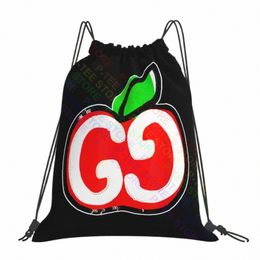Mignon Cherry Art Sacs à cordon Sac de sport Hot New Style Léger Multi-functi k2lC #
