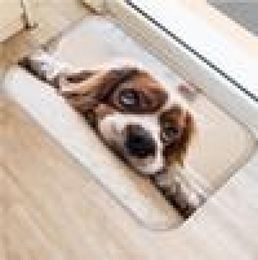 Mignon chihuahua chien bienvenue pailtre bien drôle beau chihuahua chiot de compagnie de porte de compagnie de flanelle tapis de sol en flanelle