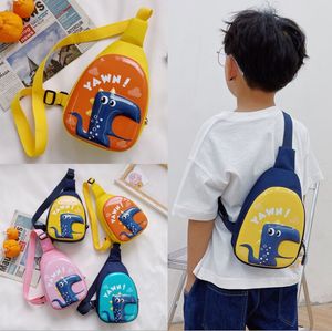 Leuke kinderen handtas mini cartoon dinosaurus rugzak jongen rugzakken baby portemonnee