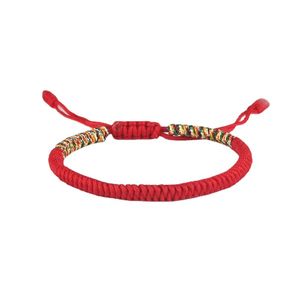 Leuke kleurrijke gevlochten touw geweven handgemaakte vriendschapsliefhebbers bedelarmbanden voor vrouwelijke mannen Lucky Bless Sieraden