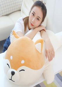Mignon créatif surdimensionné japonais Shiba Inu en peluche belle corgi poupées en peluche chien oreiller cadeau décoration 35 pouces 90 cm DY504731230352