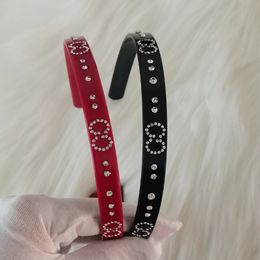 Leuke Kristallen Letter Hoofdband Acryl Letter Haarband Mode Haaraccessoires voor Cadeaufeest