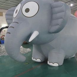 Leuke Aangepaste 2 4 3 4 5mL opblaasbare olifant voor carnaval Reclame party decoratie giant blow up olifanten display toys209y