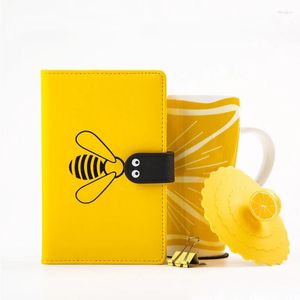 Leuk dagboek A6 Notebook en Journal Bee Notepad Office Agenda Planner Stationery Organisator Line Grid Blank Note Book Sketchbook