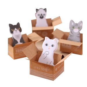 Caja bonita para perros y gatos, Bloc de notas, planificador con notas adhesivas, pegatinas, almohadillas, papelería coreana, venta al por mayor, 1500 Uds.