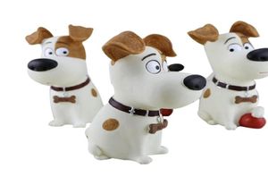 Mignon dog piggy banc de figurines résine distributeur banc de pièces de Noël enfants cadeaux boîtes argent décor de bureau piggy banc lj2012127870219