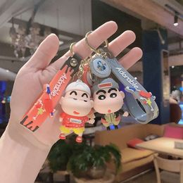 Schattige pop anime sleutelhanger poppen creatieve auto sleutel cartoon hanger hanger keychain bookbag