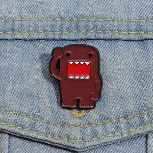 Domo Kun – broches en émail personnalisées, broches de mascotte Kawaii, Badges de revers, dessin animé, bijoux amusants, cadeau pour enfants et amis