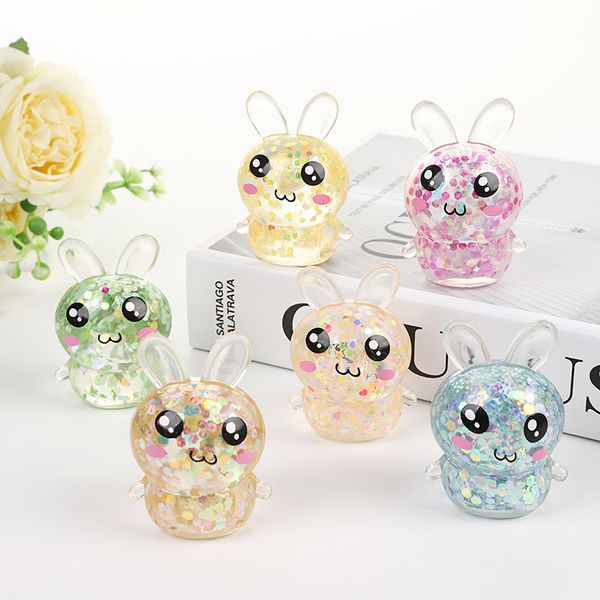 Lindo Conejo de Pascua Squishy Toys juguetes Conejito Creativo Juguetes de Descompresión Al Por Mayor Aliviar el Estrés Ansiedad Regalos para Niños Adultos