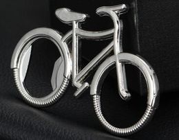 Leuke modieuze fiets metalen bierflesopener sleutelhanger sleutel ringen voor fiets minnaar fietser creatieve cadeau voor fietsen